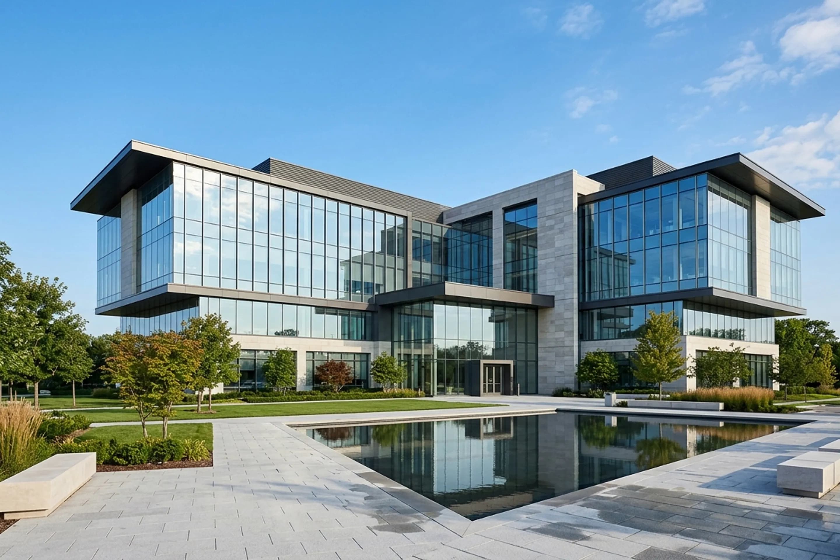 Jaff Group headquarters in daylight